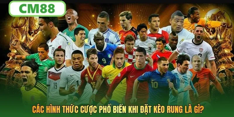 Các hình thức cược phổ biến khi đặt kèo rung là gì?