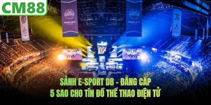 Sảnh E-Sport DB – Thể Thao Điện Tử Đẳng Cấp 5 Sao Cho Tín Đồ